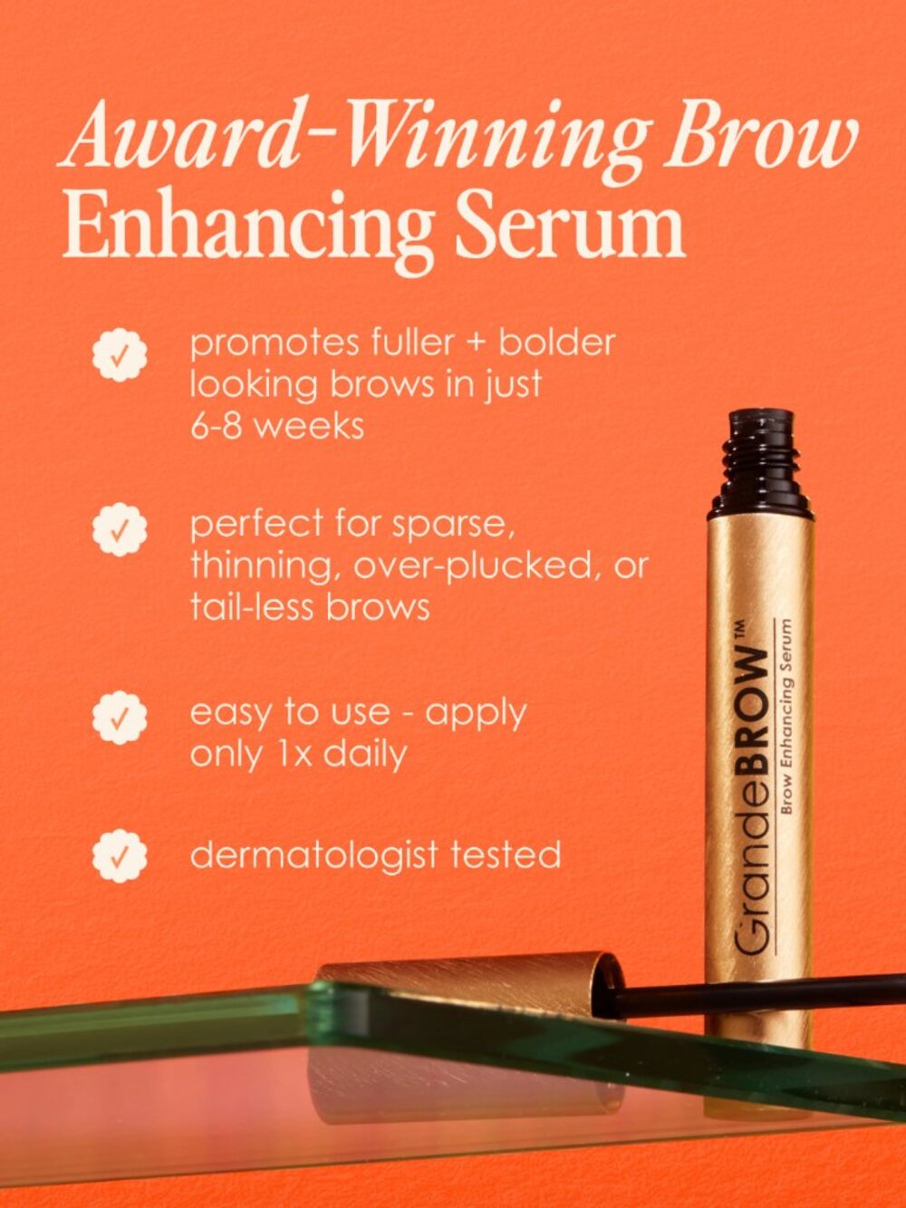 2 Grande Brow Enhancing Serum Full Size - Picture 5 of 6